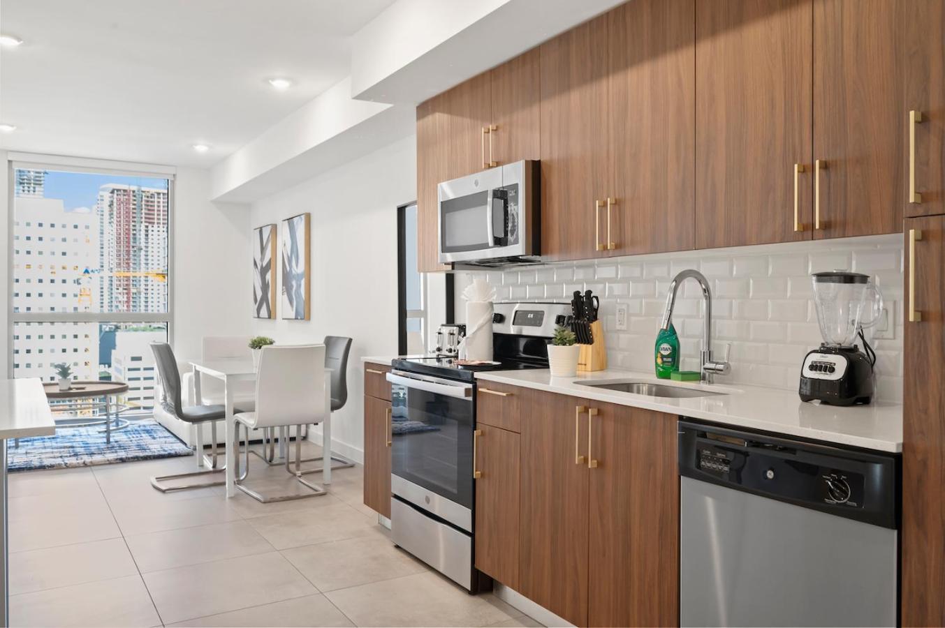 Ferienwohnung Modern Unit Mins From Brickell With Free Parking Miami Exterior foto