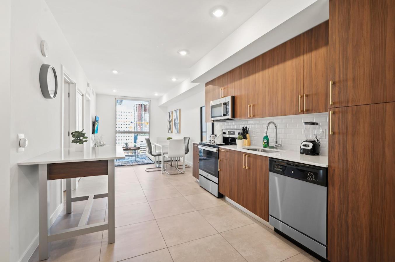 Ferienwohnung Modern Unit Mins From Brickell With Free Parking Miami Exterior foto